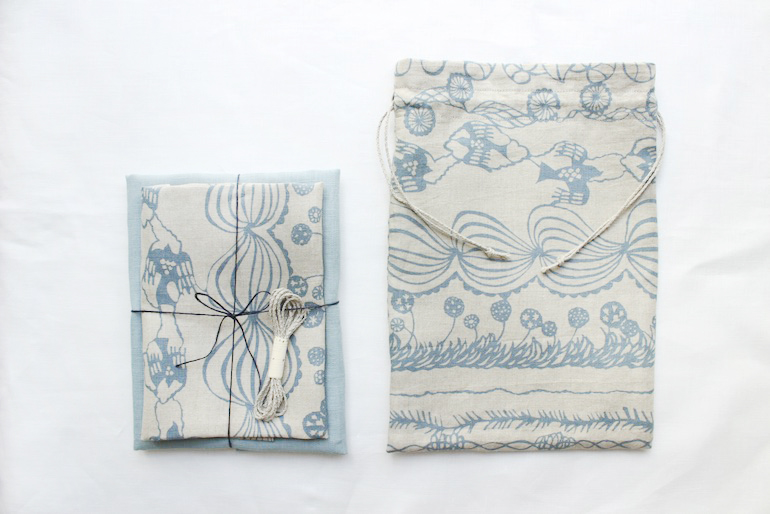 風でつくる巾着セット